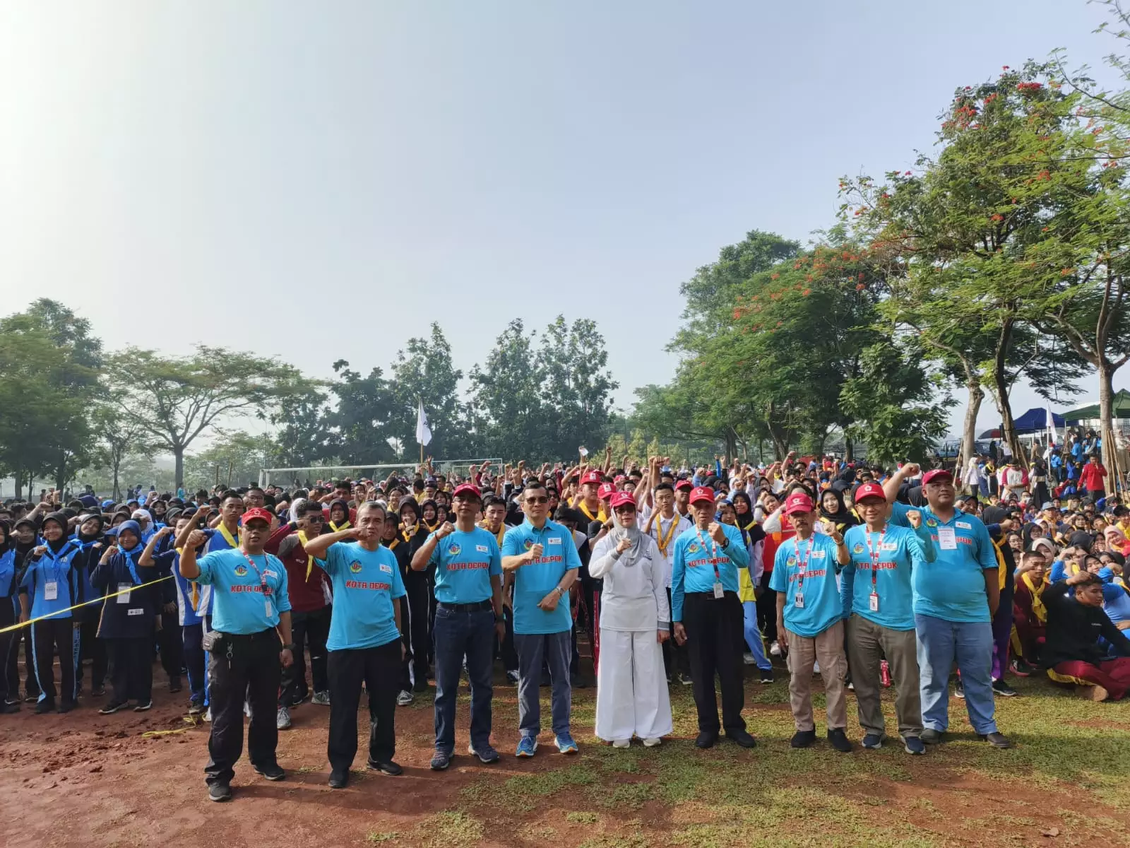 Antusias Tinggi, Lomba Kepalangmerahan PMR Tingkat Depok Tembus 954 Siswa