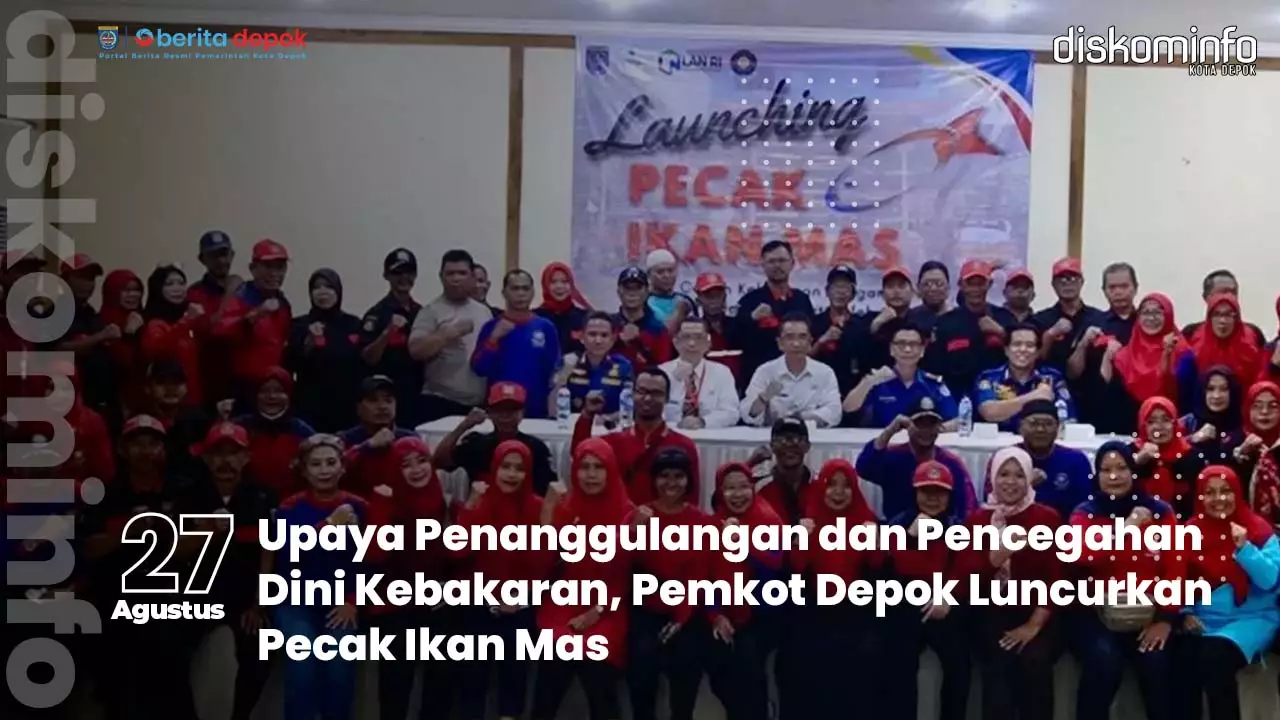 Video Berita: Upaya Penanggulangan dan Pencegahan Dini Kebakaran, Pemkot Depok Luncurkan Pecak Ikan Mas