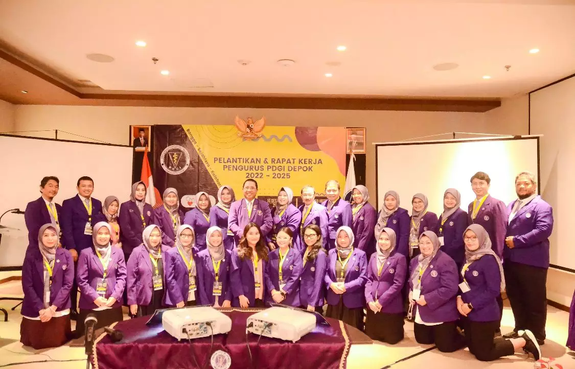 Lantik Pengurus Baru, PDGI Depok Siap Bantu Wujudkan Depok Kota Sehat