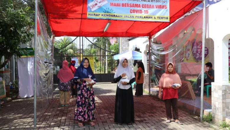 Cegah Corona, Warga RW 01 Sukamaju Bentuk Pusat Informasi Terpadu