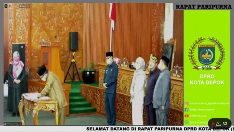Sah, Dua Raperda Usulan Pemkot Depok Disetujui DPRD