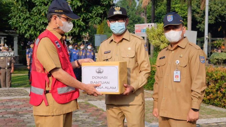 ASN Pemkot Depok Galang Dana Bantu Korban Banjir dan Longsor 