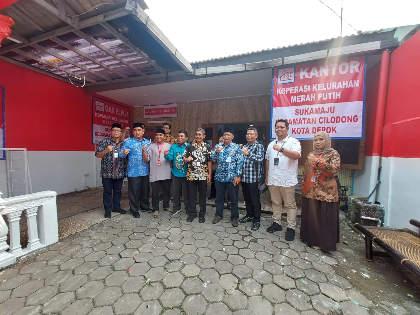 Punya Sejumlah Gerai Layanan, KKMP Sukamaju Siap Beroperasi
