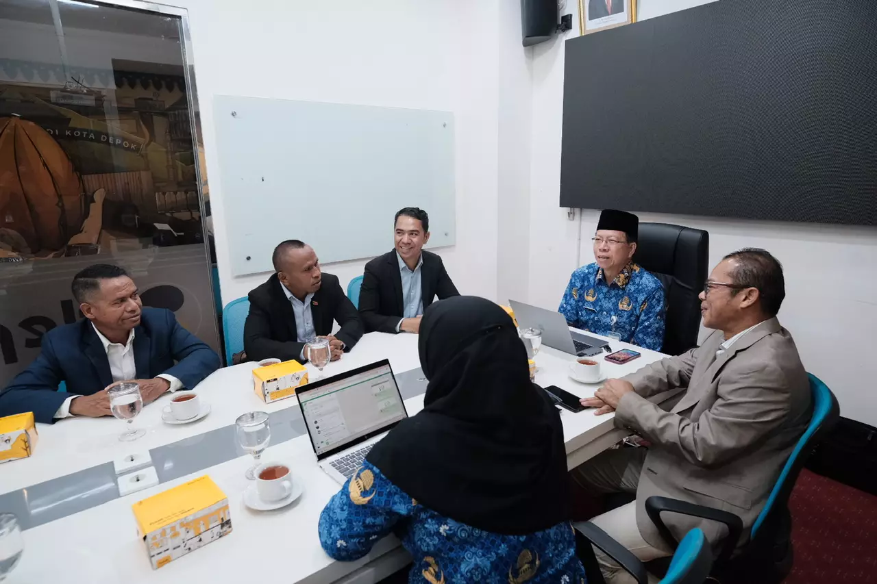 Bahas Konten Digital, Diskominfo Depok Kembali Terima Kunker dari Timor Leste