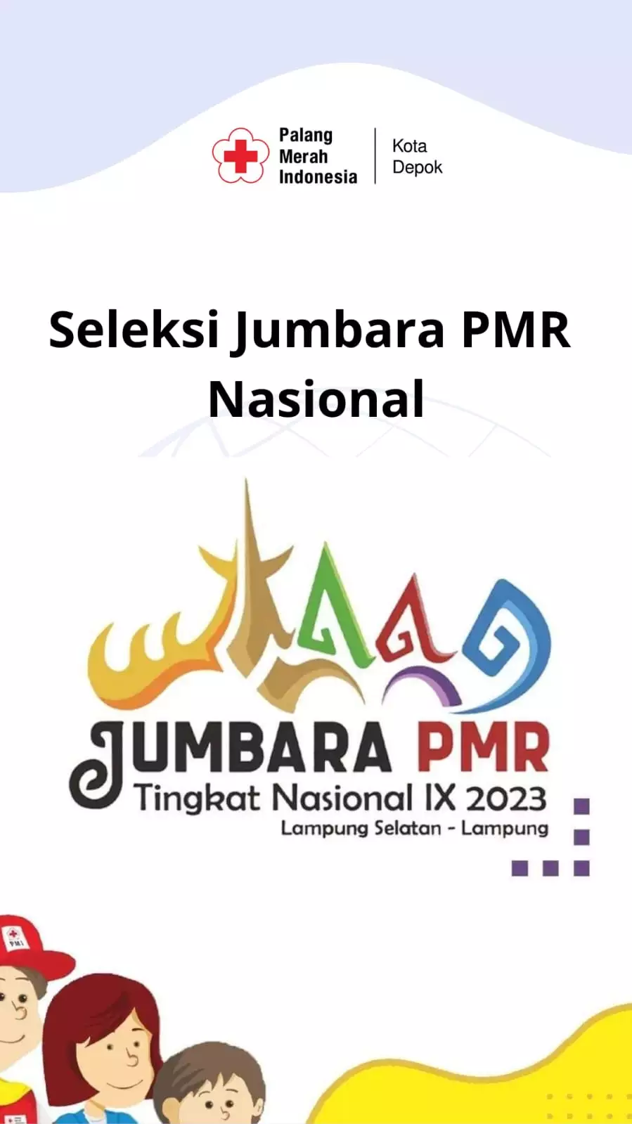PMI Kota Depok Buka Seleksi Jumbara PMR Nasional