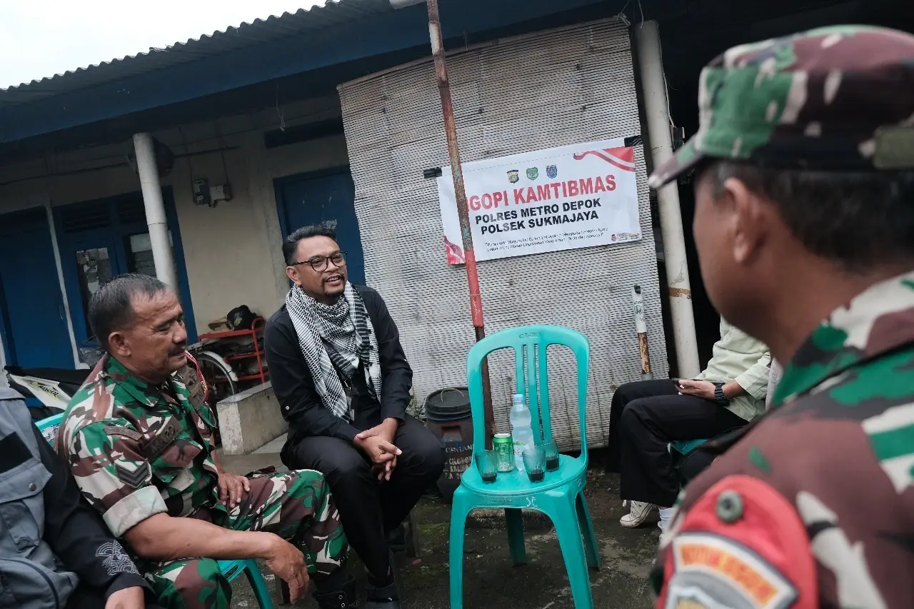 Lewat Ngopi Kamtibmas, Tiga Pilar Kelurahan Kalibaru Serap Keluhan Warga