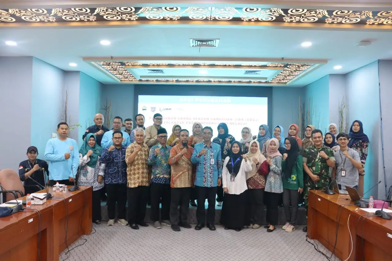 Launching Program Harmoni Jiwa, Permudah ODGJ Terlantar Dapat Penanganan Lanjutan