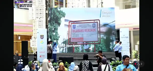 Pemkot Depok Luncurkan Video KTR, Perkuat Komitmen Bebas Asap Rokok