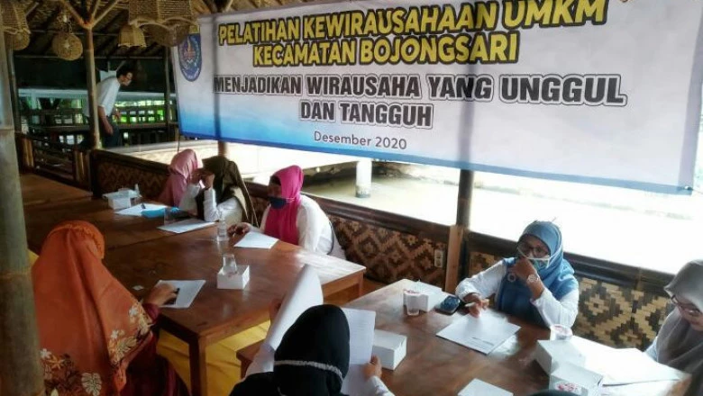 50 Pelaku UMKM Bojongsari Ikuti Pelatihan Kewirausahaan