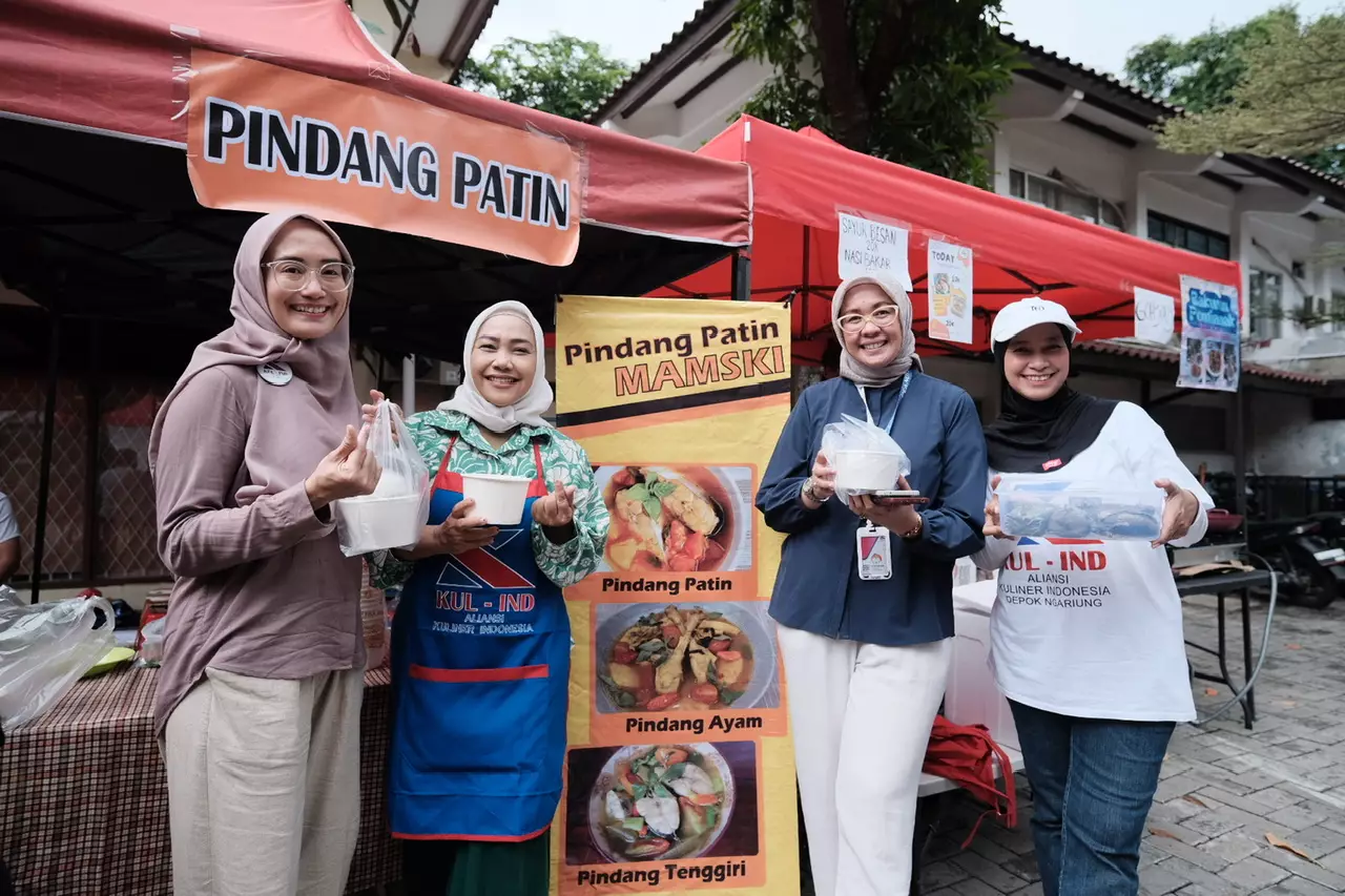 Gelar Bazar di Halaman Dekranasda, Kul-Ind Depok Hadirkan Masakan Berkuah Nusantara