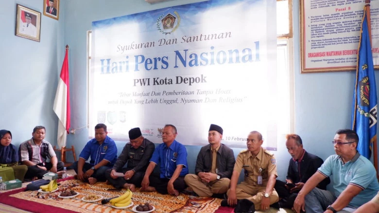 Syukuran HPN Ke-74 Tahun 2020 PWI Kota Depok