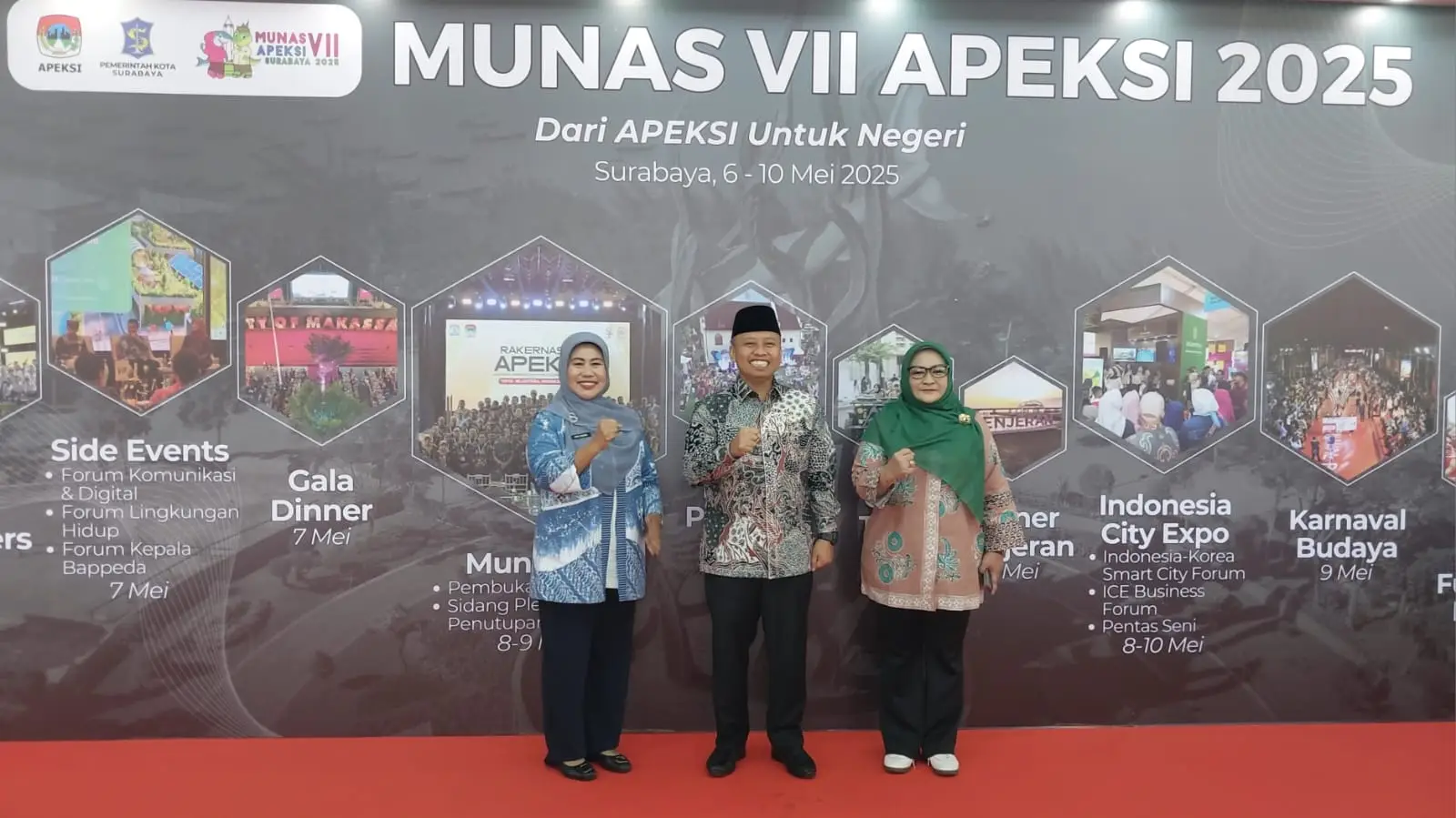 Agenda Wali Kota Depok di Hari Pertama Munas ke-VII APEKSI 2025, Teken MoU hingga Kunjungi Sentra UMKM