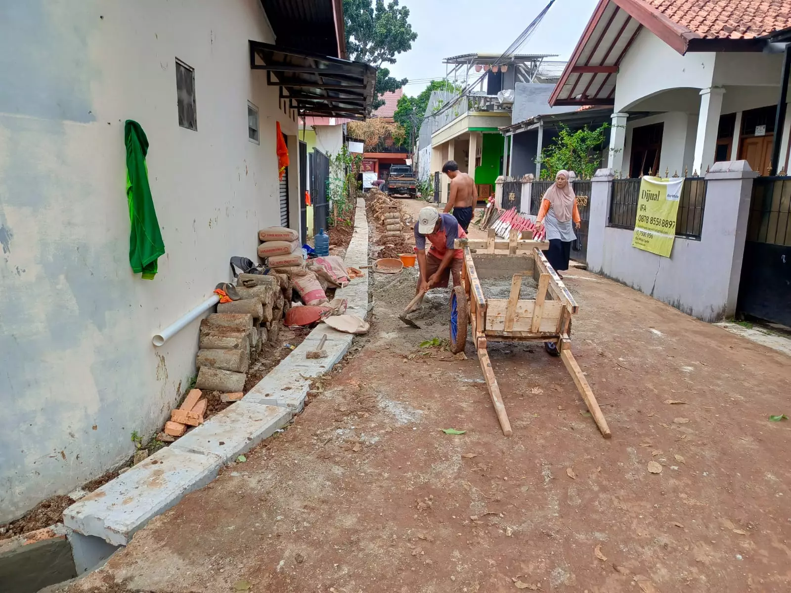 Pembangunan Fisik Tahap I di Kukusan Rampung 100 Persen