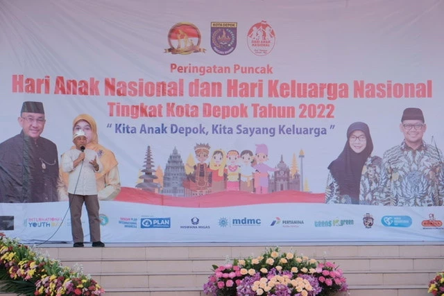 Wali Kota Hadiri Peringatan Puncak Hari Anak Nasional dan Hari Keluarga Nasional