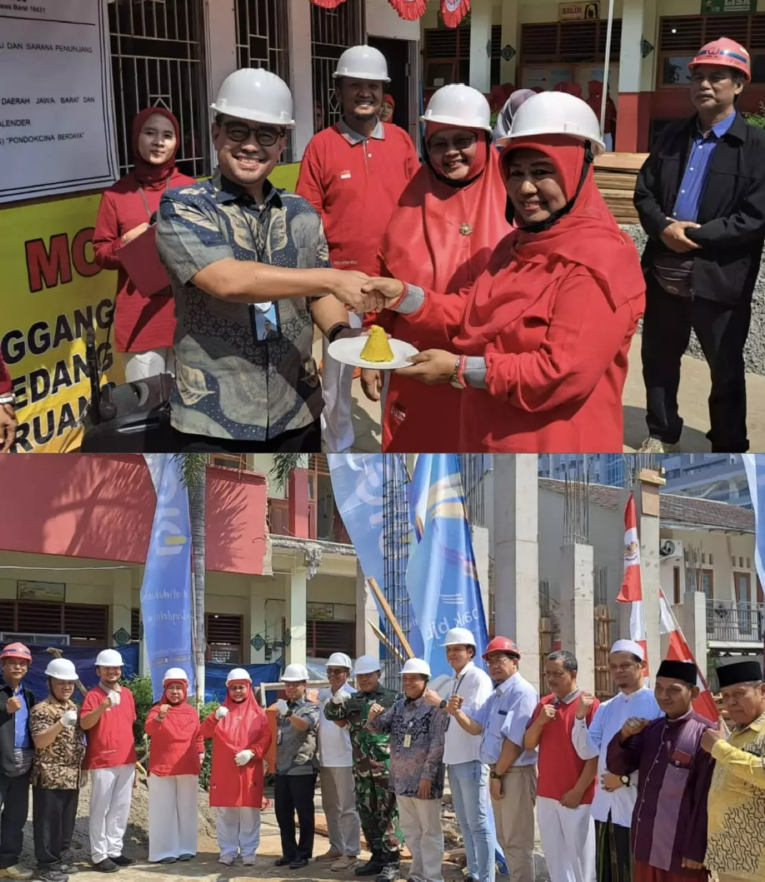 SDN Pondok Cina 5 Mulai Bangun Ruang Kelas Baru