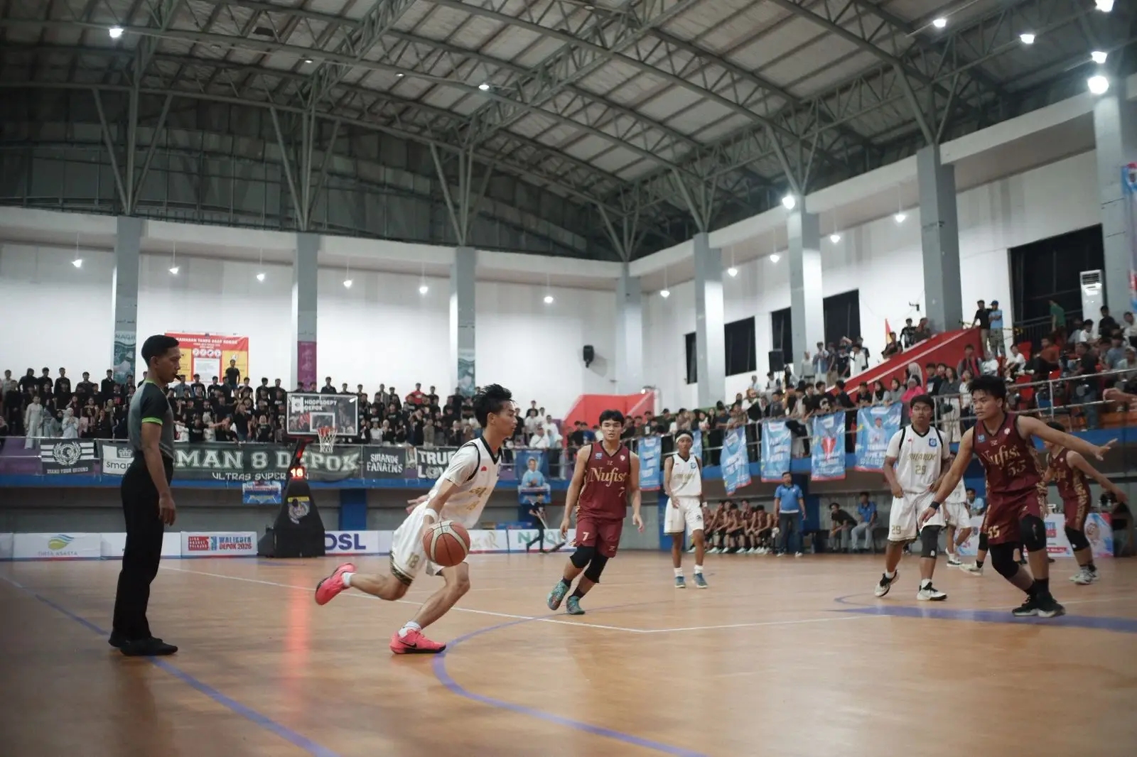 Selisih Tipis Dua Poin, Final Basket Pelajar Piala Wali Kota Depok 2026 Berlangsung Sengit