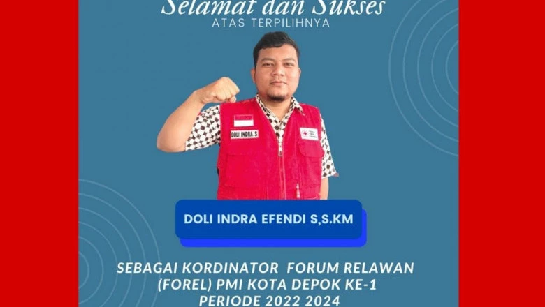 Terpilih sebagai Koordinator Forel, Doli Indra Berharap PMI Depok Terus Eksis