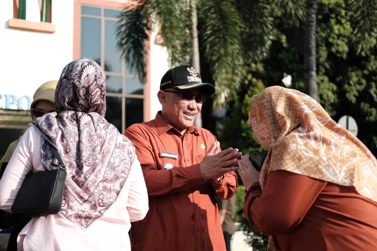 ASN Pemkot Depok Halalbihalal di Hari Pertama Setelah Libur Idulfitri 1445 H