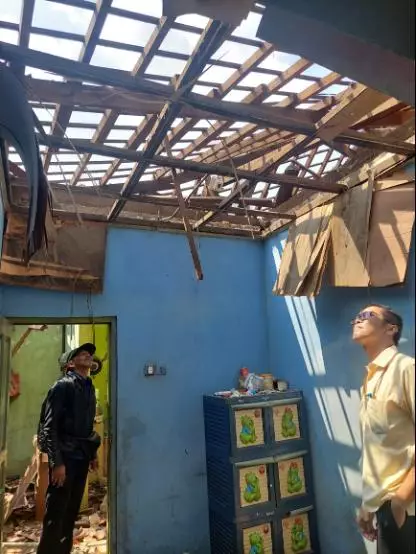 Perbaikan 12 Rumah Terdampak Bencana Tunggu BTT
