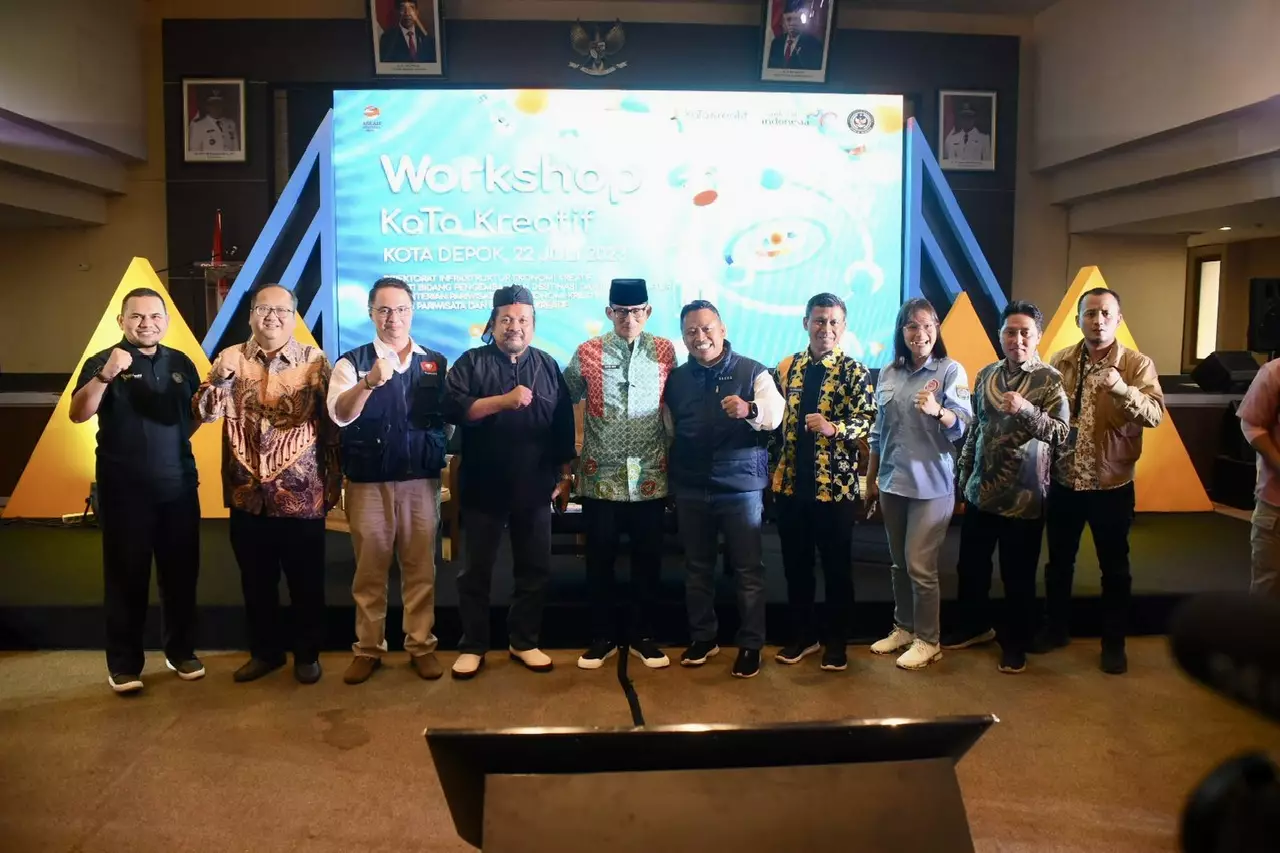 Kemenparekraf Gelar Workshop KaTa Kreatif Bagi Pelaku Ekraf Kota Depok
