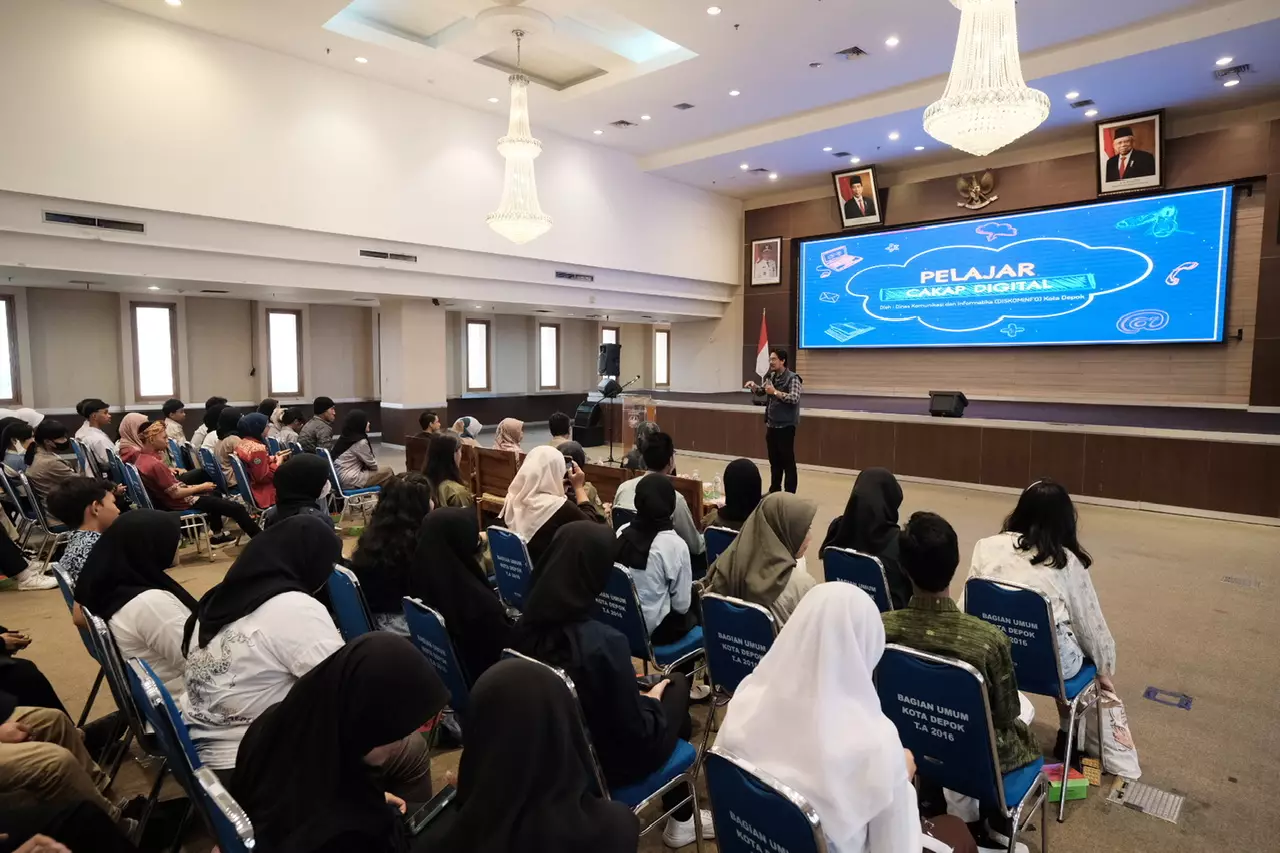 DP3AP2KB Gelar Workshop Pelajar Depok Cakap Digital