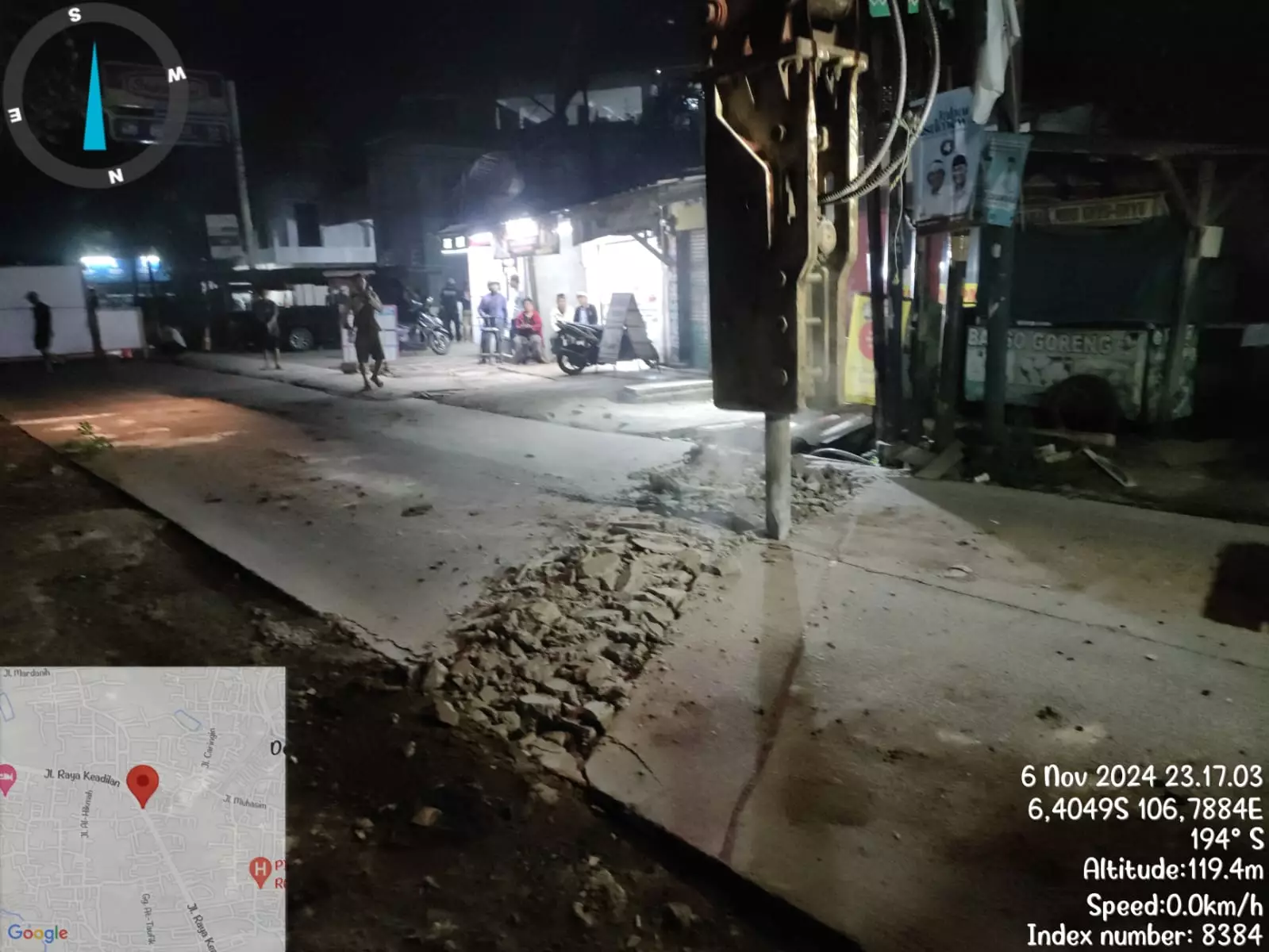DPUPR Tata Drainase Jalan Keadilan Raya Sepanjang 376,8 Meter