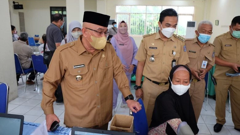 Gerai Vaksinasi di Kecamatan Cimanggis Berhasil Vaksin 1364 Orang