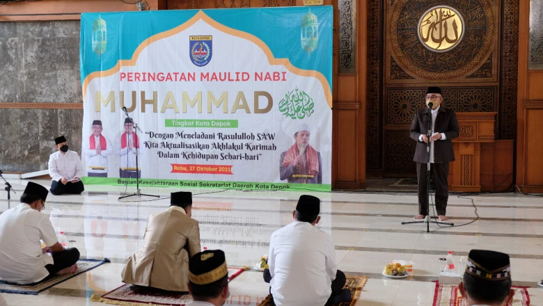 Peringatan Maulid Nabi, Wali Kota Depok Ajak Teladani Akhlak Mulia Rasulullah 