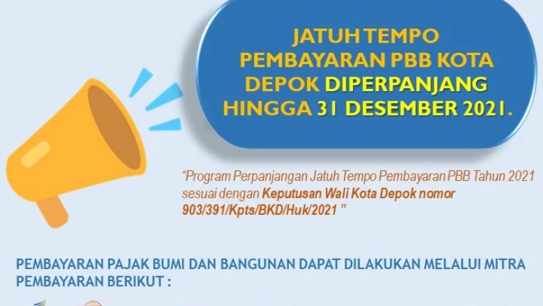 Jatuh Tempo Pembayaran PBB Diperpanjang hingga 31 Desember