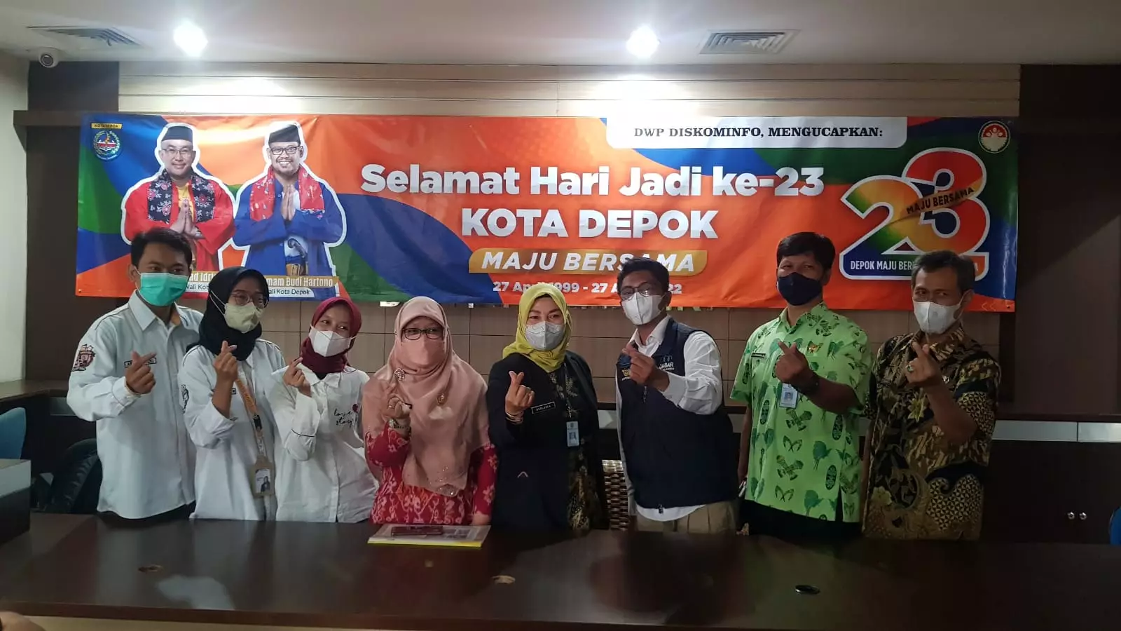 Sambangi Diskominfo, DP3AP2KB Bersama Forum Genre Depok Minta Dukungan Terkait Acara ADUJAK