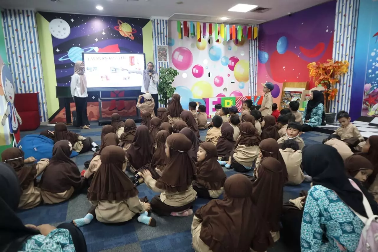 Puluhan Siswa TK IT Chiara Diajak Belajar Banyak Hal ke Balai Kota Depok
