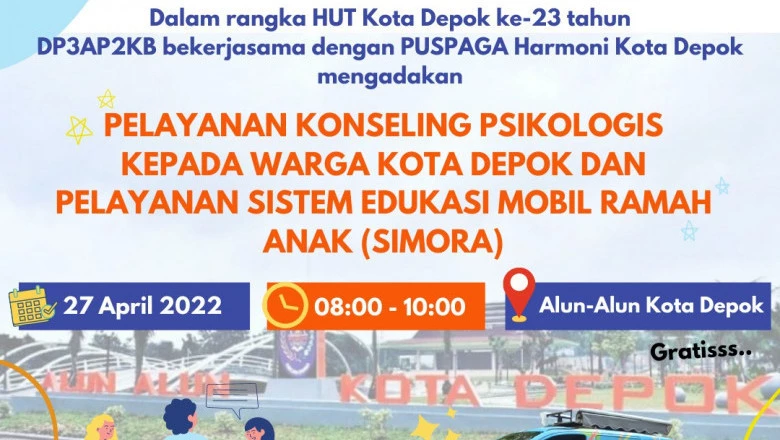 Yuk ke Alun-alun Besok, Ada Konseling Anak hingga Orang Tua