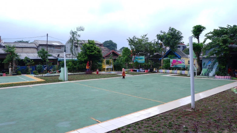 Lapangan Olahraga RW 10 Kelurahan Depok Jaya