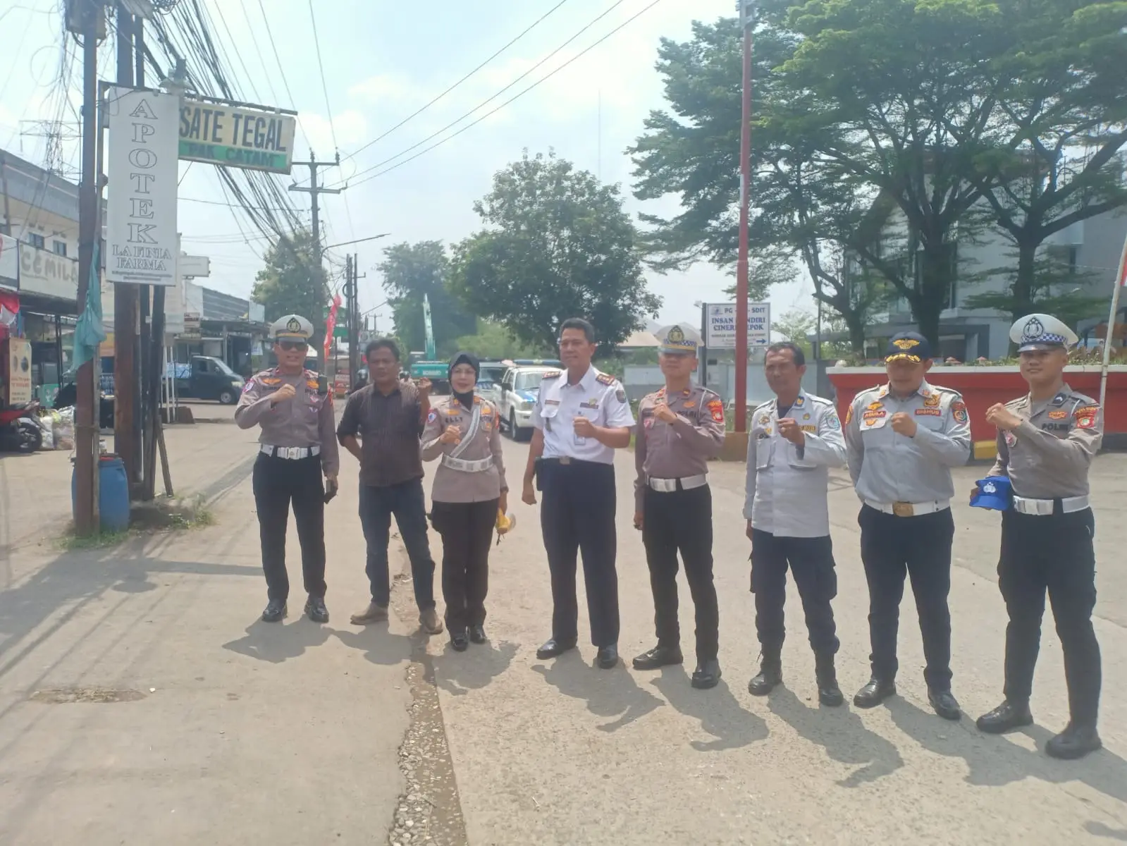 Dishub Depok Lakukan Rekayasa Lalin di Jalan Raya Grogol-Krukut, Kendaraan Berat Dilarang Melintas