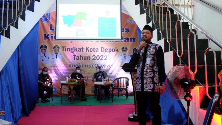 Ikuti Lomba Sinergitas Kecamatan Tahun 2022, Beji Unggulkan Tiga Inovasi