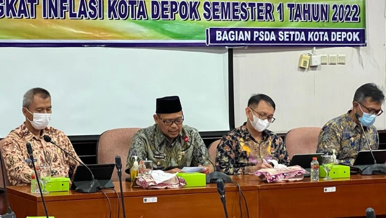 TPID Gandeng BI Jabar Evaluasi Inflasi Depok Semester I Tahun 2022