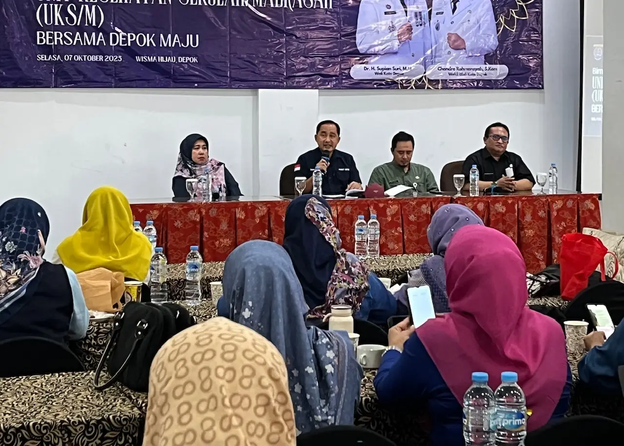 Wawalkot Depok Tekankan Pentingnya Sinergi Lintas Sektor Perkuat UKS/M Guna Wujudkan Generasi Sehat