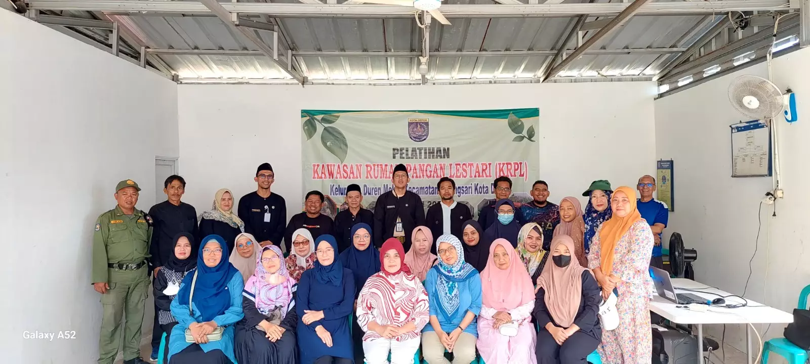 Puluhan Warga Dumek Dapat Pelatihan Kawasan Rumah Pangan Lestari