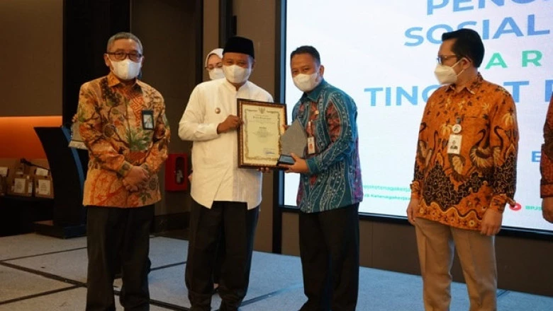 Membanggakan, Kota Depok Raih Penghargaan Anugerah Paritrana 2020