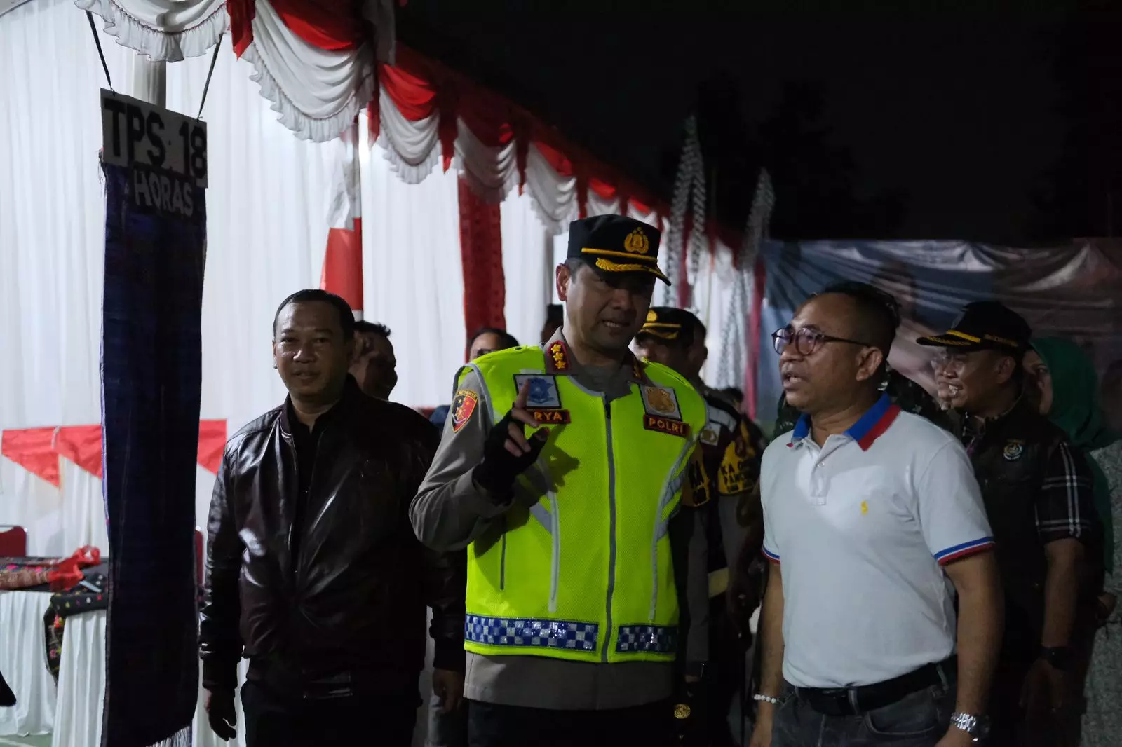 Tinjau Sejumlah TPS, Kapolres Metro Depok: Kondusif Semuanya