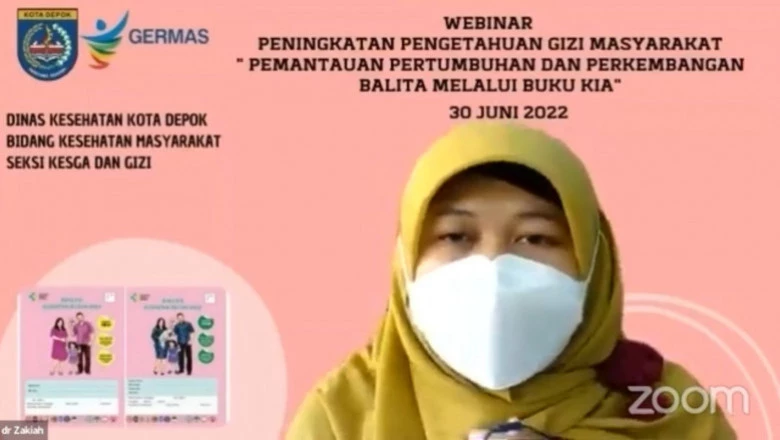 Dinkes Gelar Webinar PeningkatanPengetahuan Gizi Masyarakat