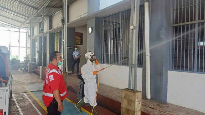 Permintaan Penyemprotan Disinfektan di Depok Menurun