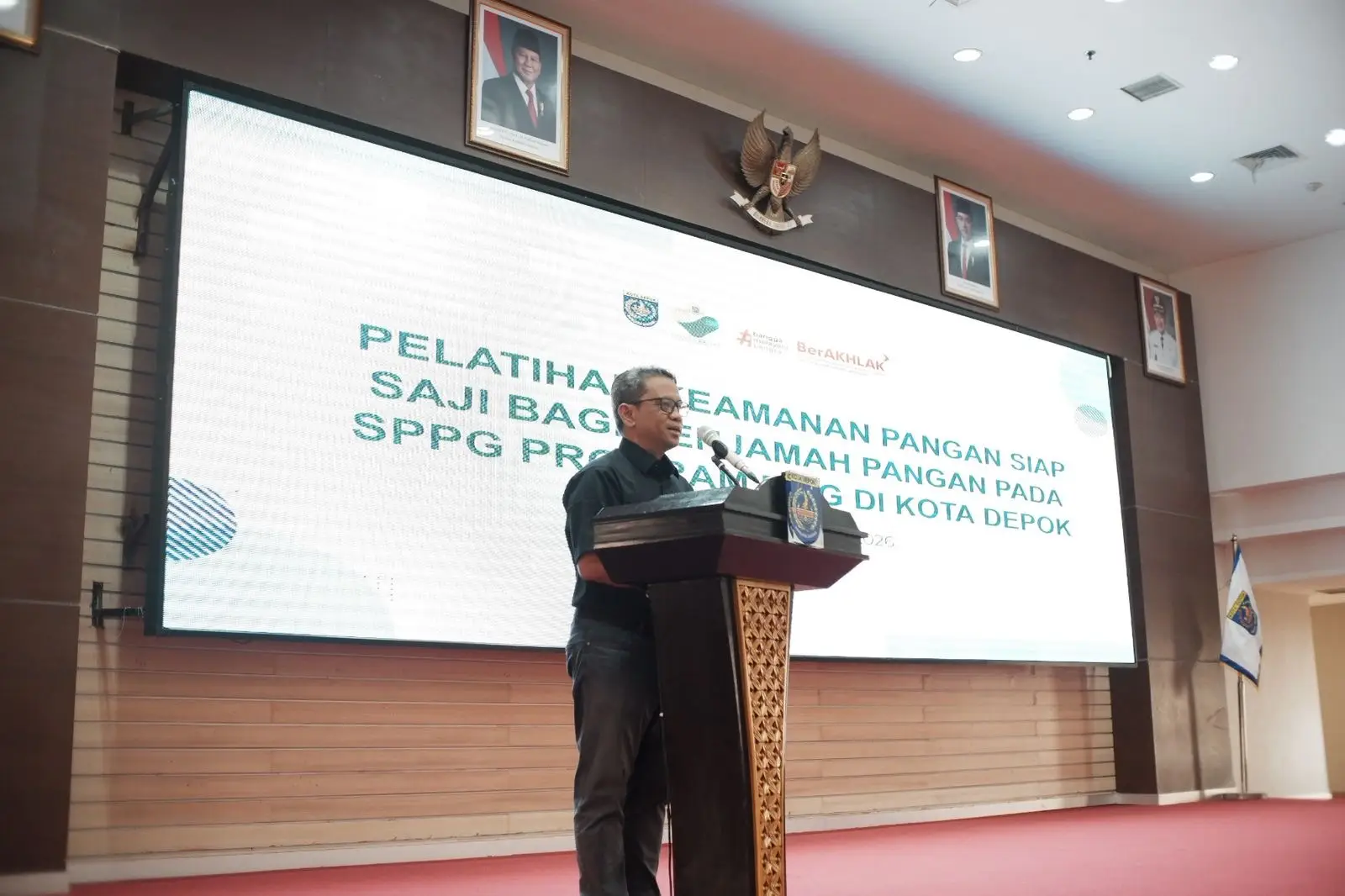 Pemkot Depok Fasilitasi Pelatihan Keamanan Pangan Bagi Penjamah Pangan SPPG MBG