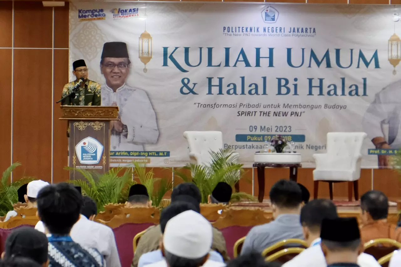 Wakil Wali Kota Hadiri Halalbihalal Bersama Civitas Politeknik Negeri Jakarta