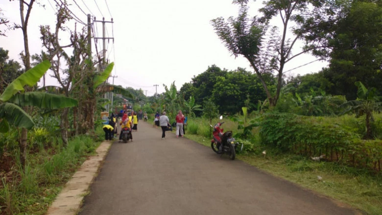 Cegah Penyakit di Musim Hujan, Kelurahan Leuwinanggung Kerja Bakti 