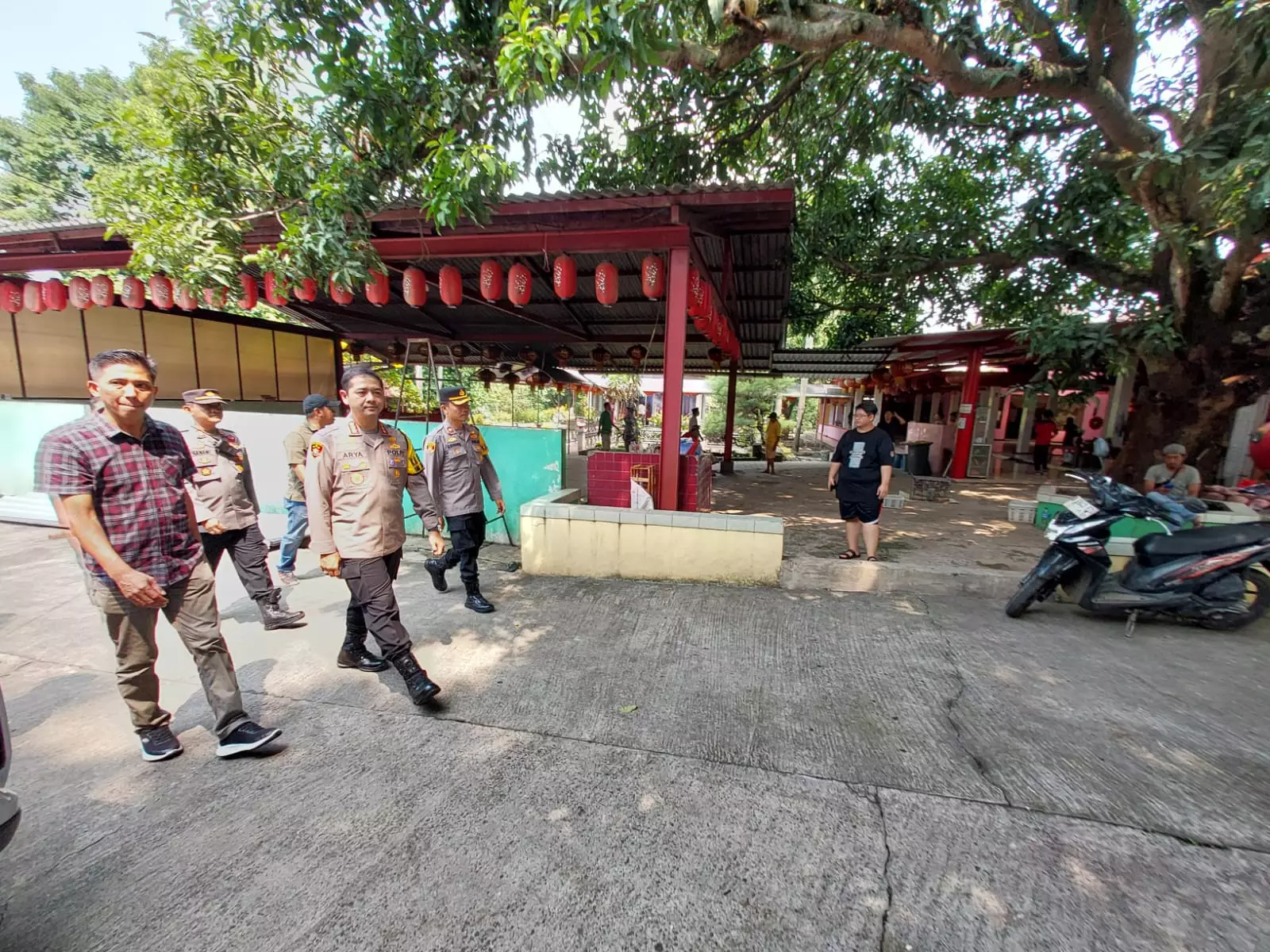 Tinjau Perayaan Waisak di Vihara Gayatri, Kapolres Metro Depok: Situasinya Kondusif