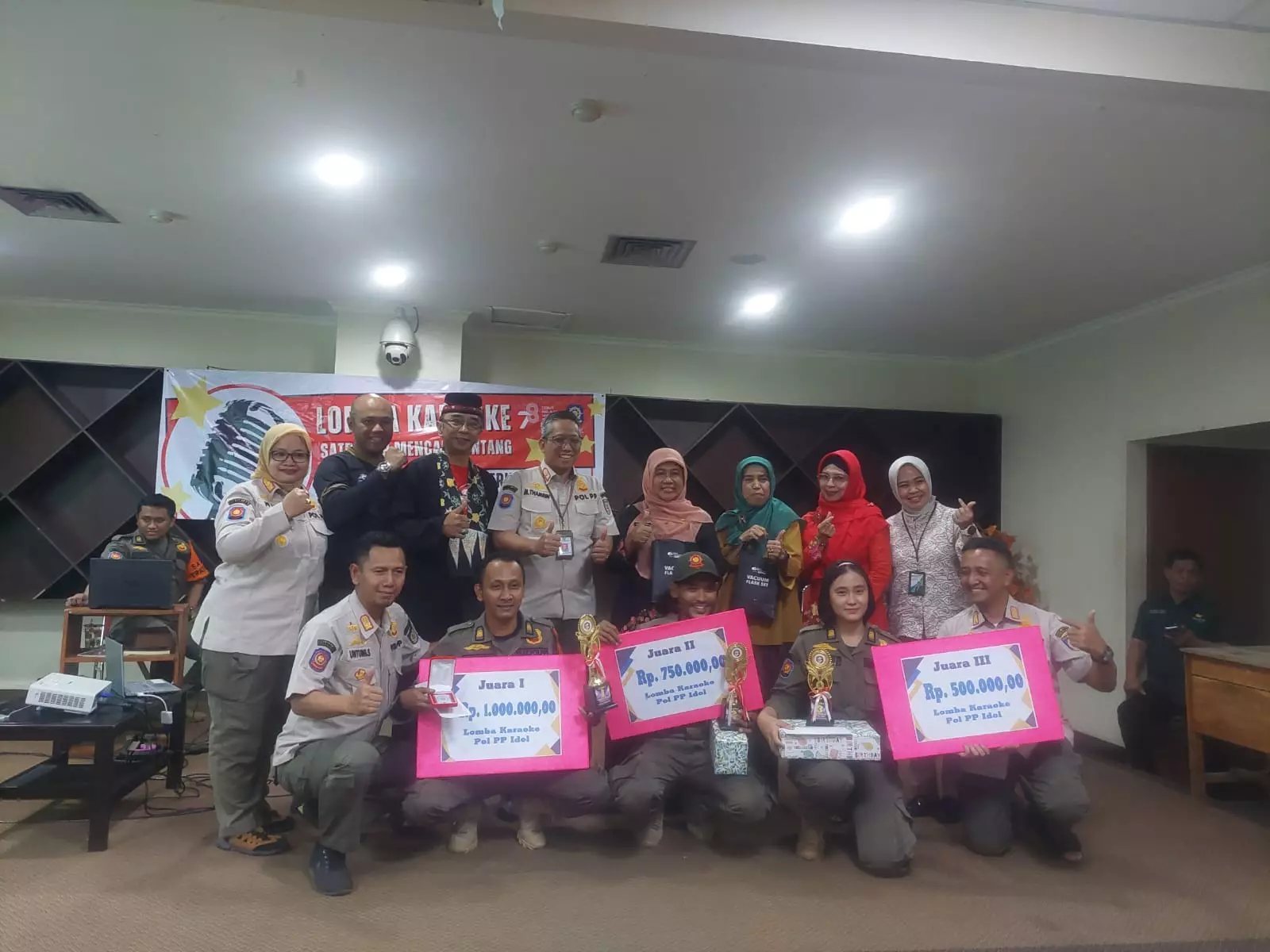Penuh Kegembiraan, Ini Dia Para Pemenang Ajang Satpol PP Mencari Bintang