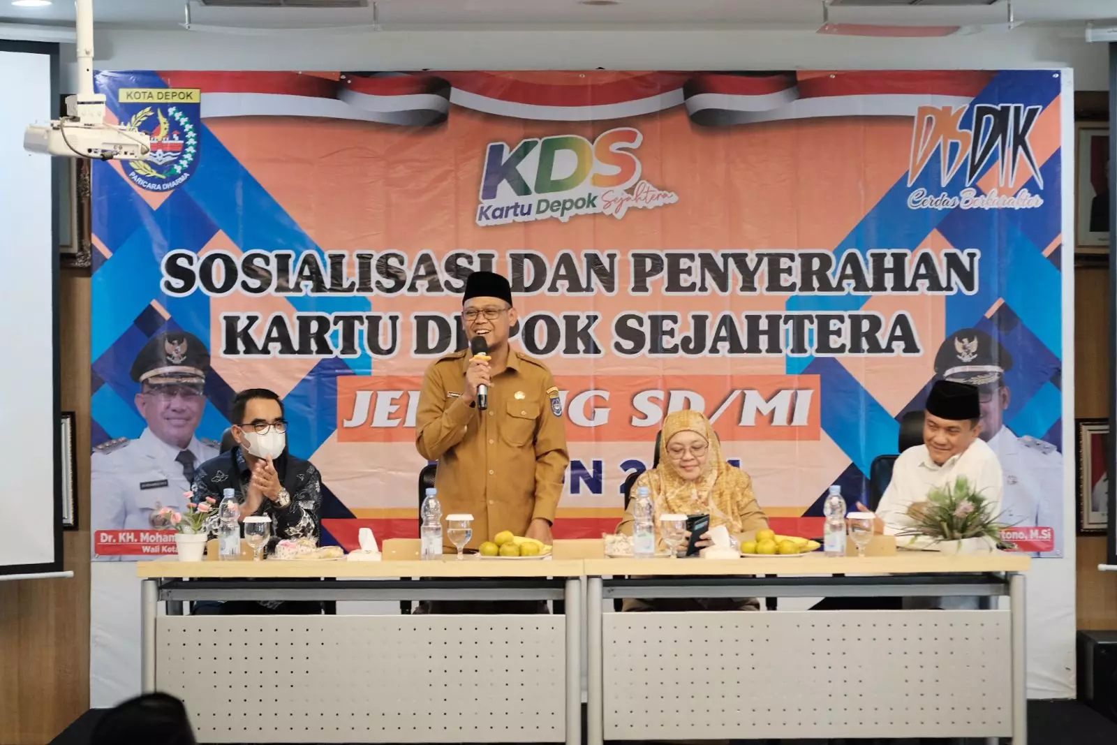 Wujudkan Pendidikan Merata, Wakil Walkot Depok Usul Beasiswa dalam KDS