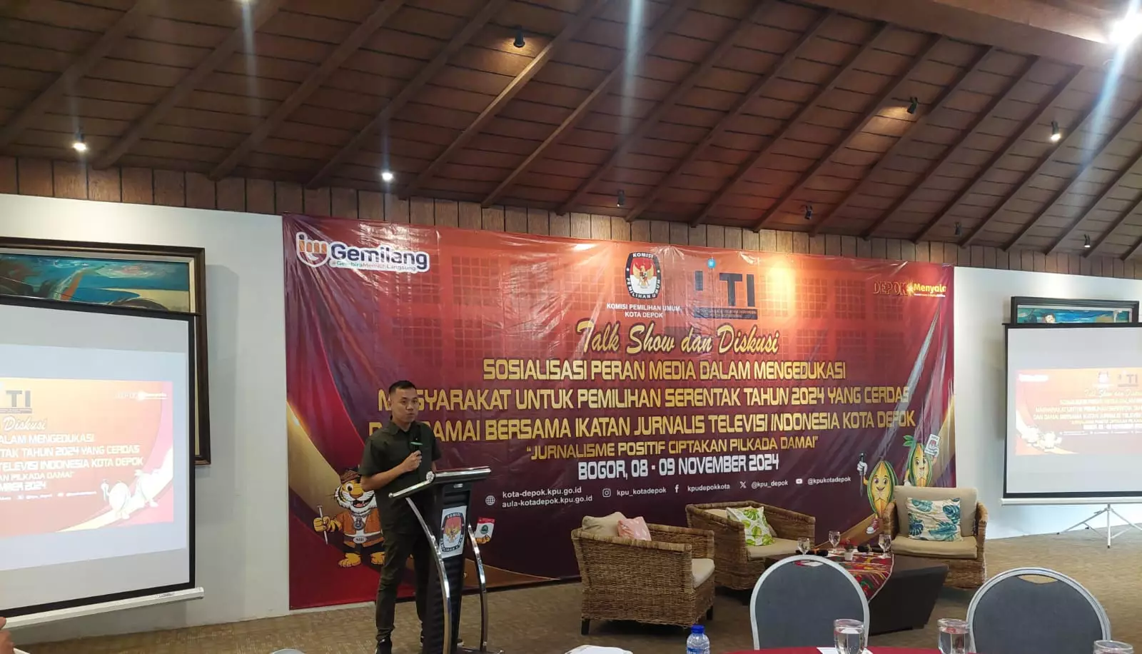 Kejari Depok Tekankan Peran Media dalam Perhelatan Pilkada