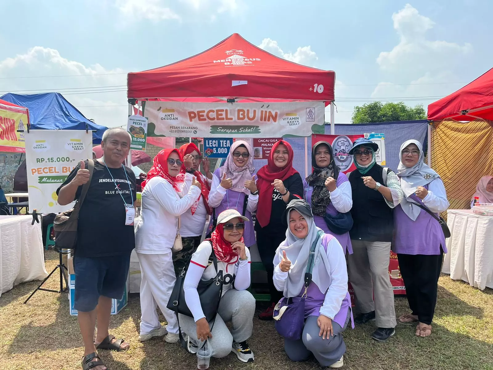 Tingkatkan Ekonomi, Lurah Elin Dorong UMKM Depok Jaya Ikut Bazar